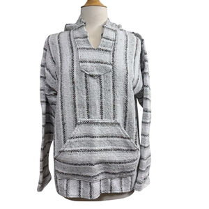 Women’s Unbranded Hoodie Sweatshirt M White Gray